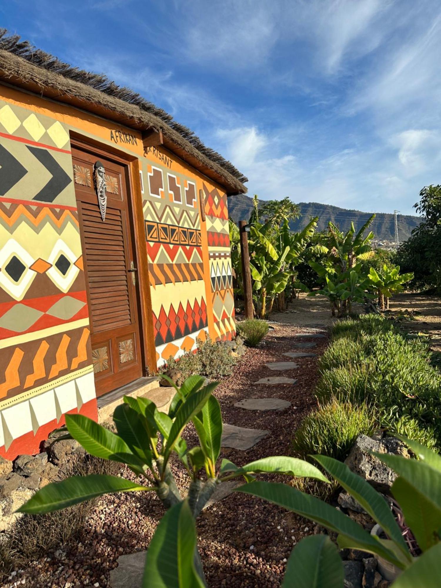 Afrikan Krisant Tenerife, Casa Rural Ecologica Arafo Bagian luar foto